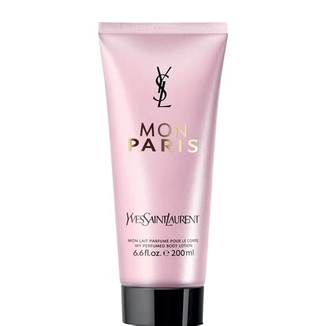 lait pour le corps paris yves saint laurent|Lait parfumé pour le corps Mon Paris .